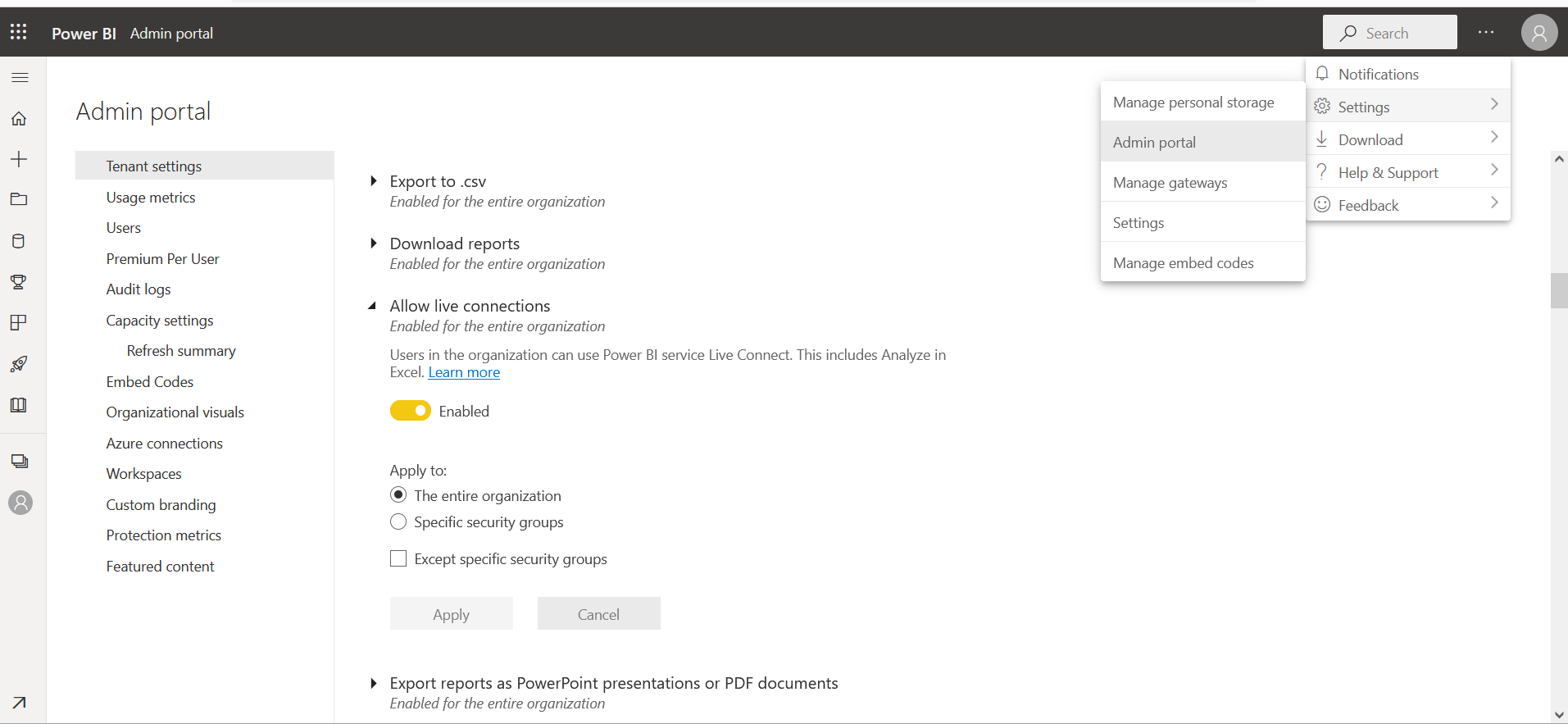 Solved: Desktop missing option to connect to "Power Bi Dat ...