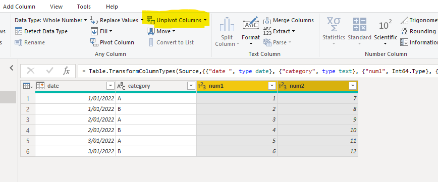 Solved: Help needed with PIVOT/UNPIVOT in Power Query - Microsoft ...
