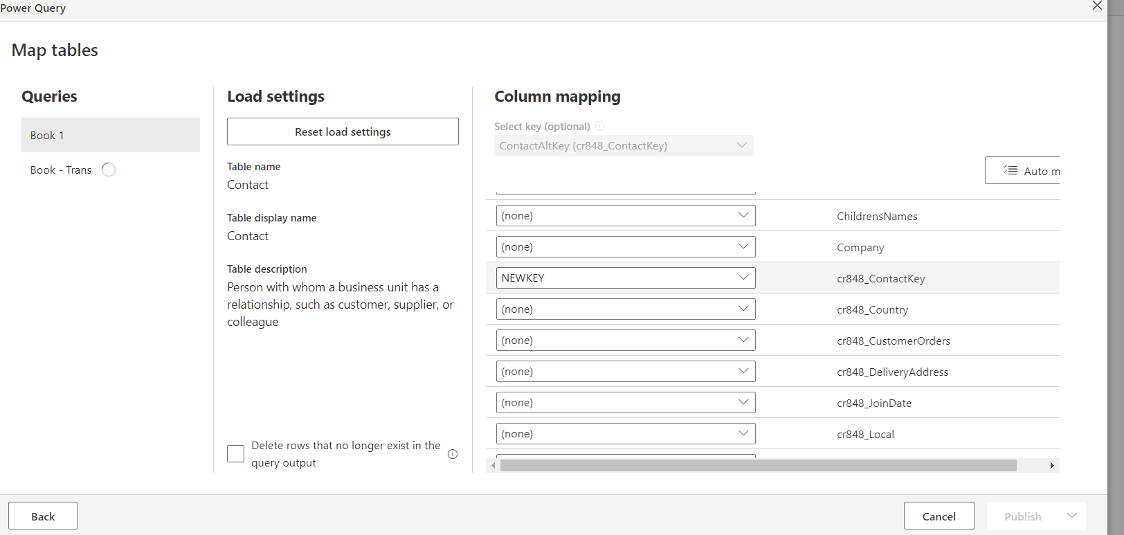 Dataflow - Update operation for existing key in Da... - Microsoft ...