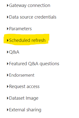Solved: Data refresh not automating - Microsoft Fabric Community