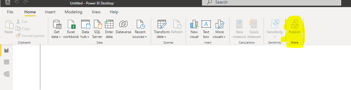 Solved: Save to Power BI Server Missing - Microsoft Fabric Community