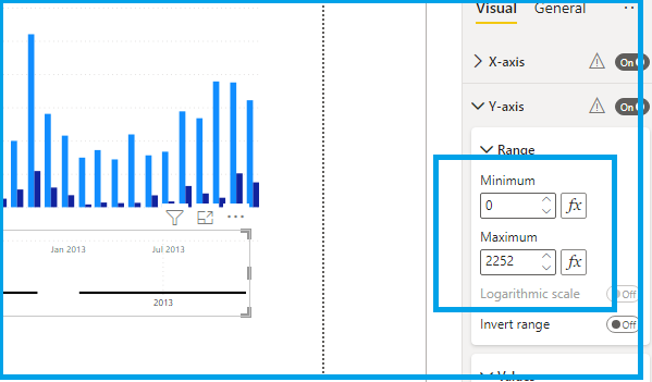 Spacing between bars - Microsoft Fabric Community