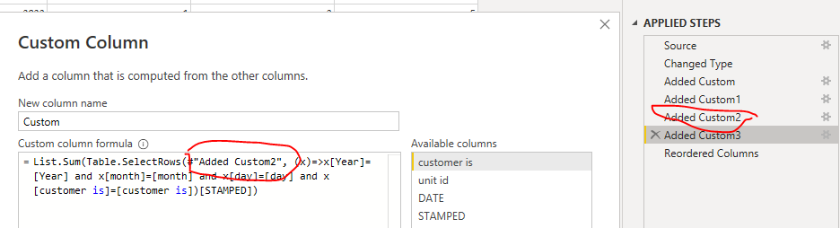 Solved: Get Count in Query Editor by 2 Columns - Microsoft Fabric Community