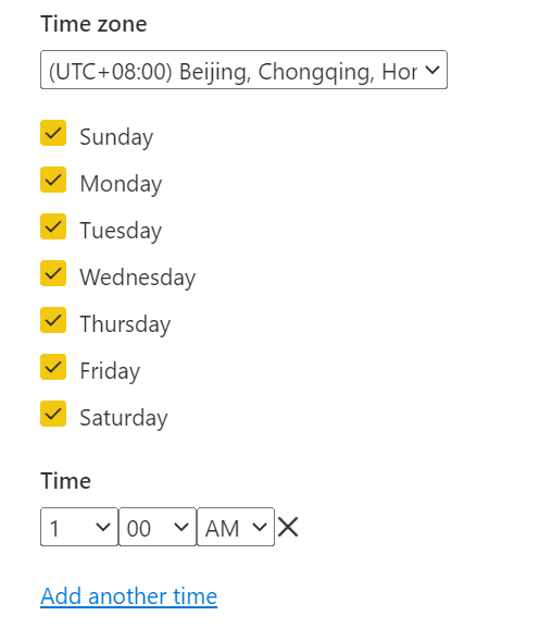 Solved: how to refresh data multiple times in different da ...