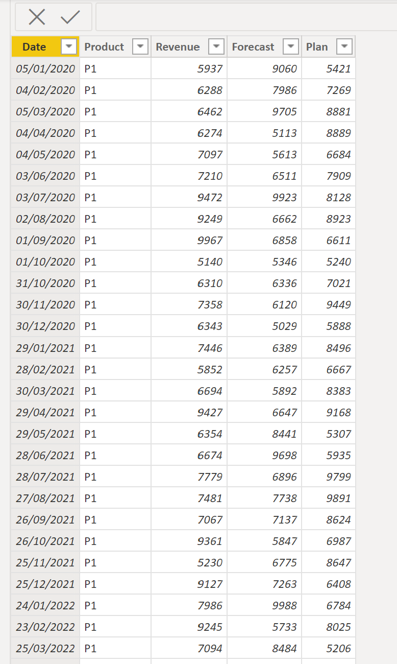 Solved: How to show Columns one after another in matrix - Microsoft ...