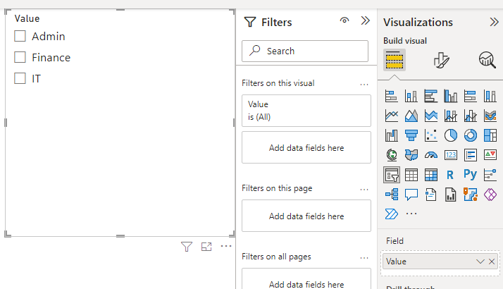 Set field parameter value based on filtering of an... - Microsoft ...