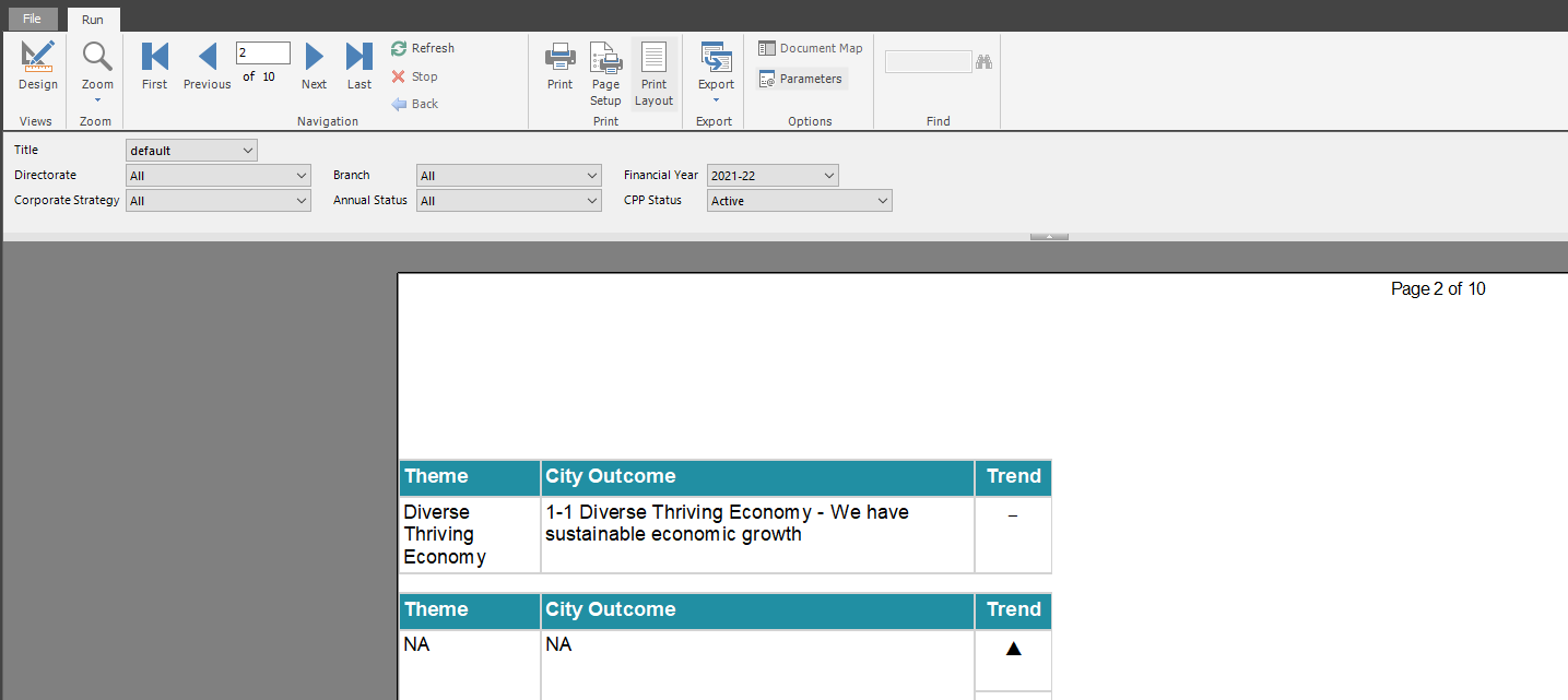 Solved: Power BI paginated report builder - report width c ...
