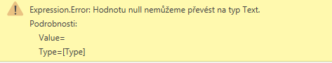 Expression error null to type text - Microsoft Fabric Community