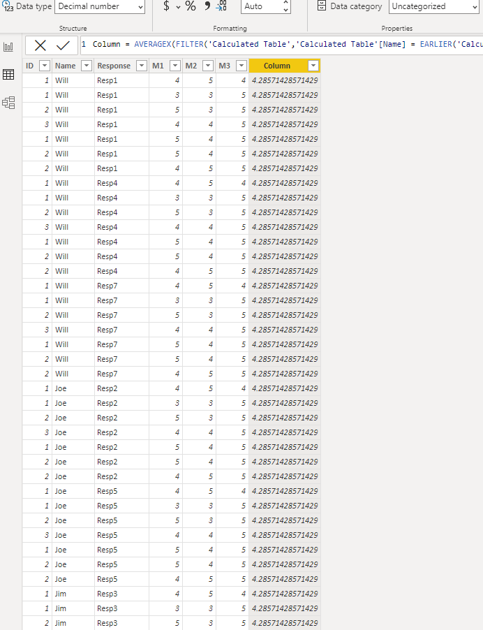 Solved: Using ALLEXCEPT on calculated table - Microsoft Fabric Community