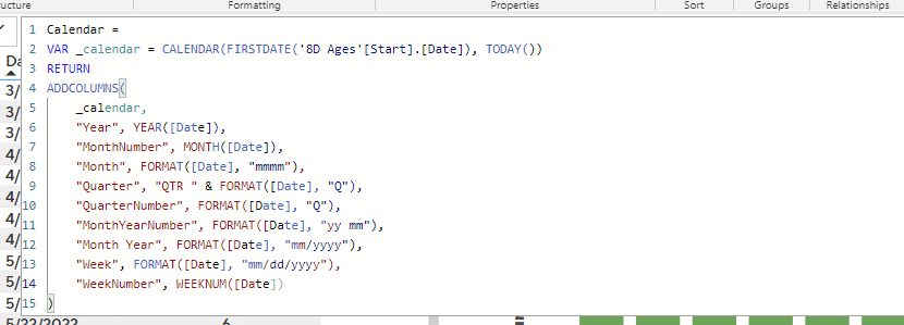 Date Table Showing Incorrect Month Number - Microsoft Fabric Community