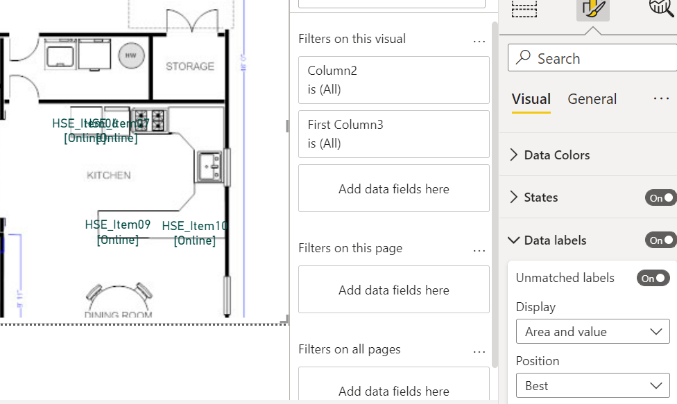 Plotting Individual Dots on Floor Plan and Display... - Microsoft ...