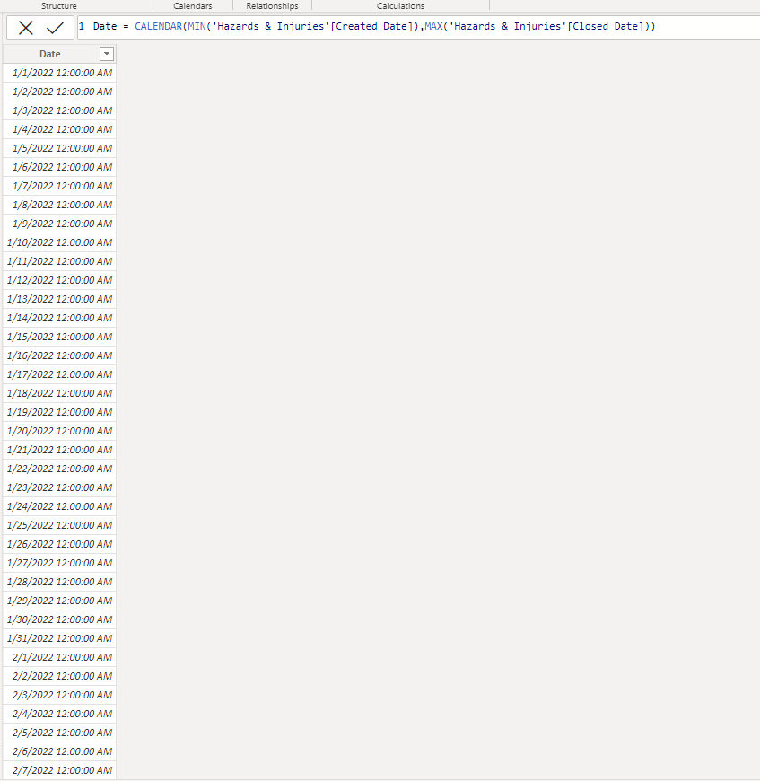 Solved: Create a measure to count dates up to and includin ...