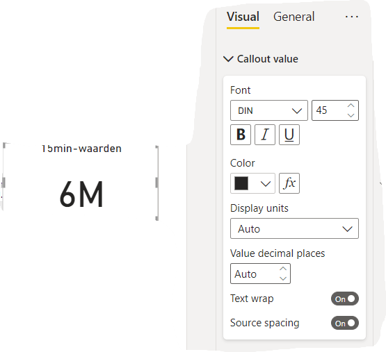 KPI Visual, wrong display units - Microsoft Fabric Community