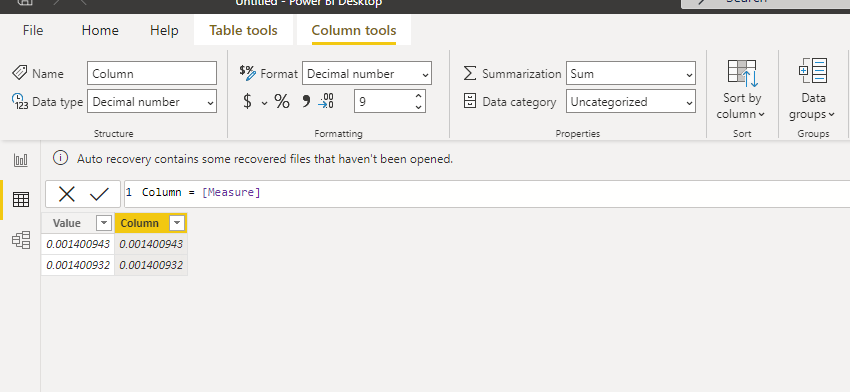 Calculated Column Does not show exact value past 4... - Microsoft ...