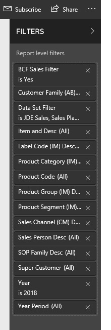 Report Level Filters not showing in Power BI Mobil... - Microsoft ...