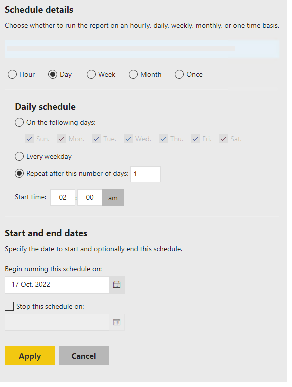 Solved: Power BI Report Server : Refresh data on a report - Microsoft ...