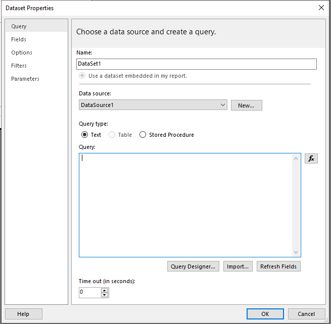 Solved: Table Direct in Query Designer is not Available - Microsoft ...