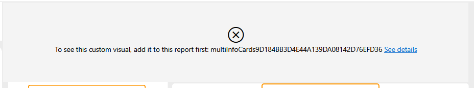 Solved: Custom visual Err: Can't display this visual. To s ...