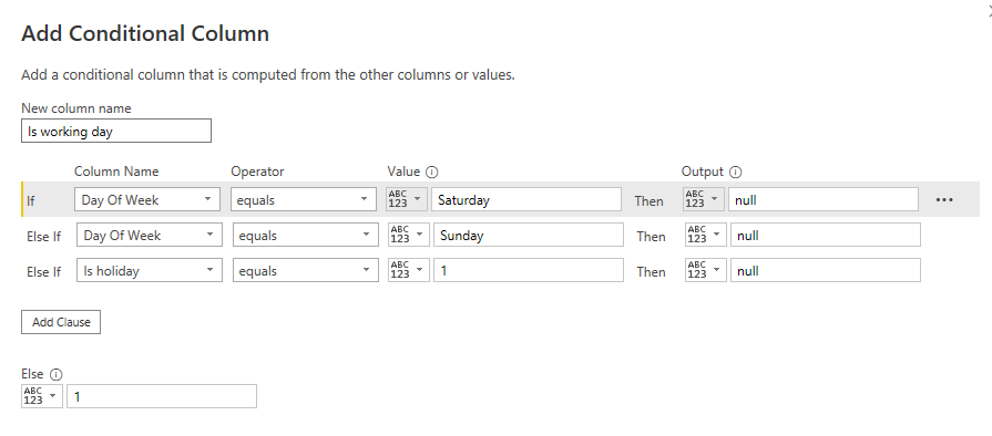 Solved: Creating a Measure for Working days using dates th ...