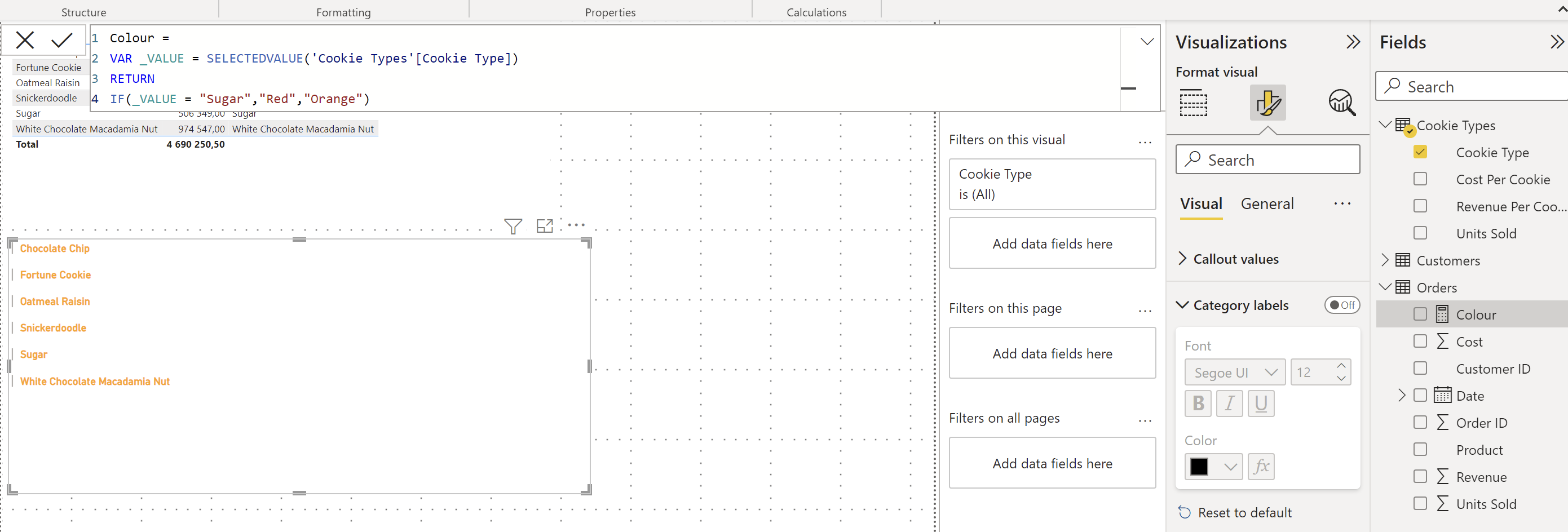 Solved: Problem with SWITCH to change colors - Microsoft Fabric Community