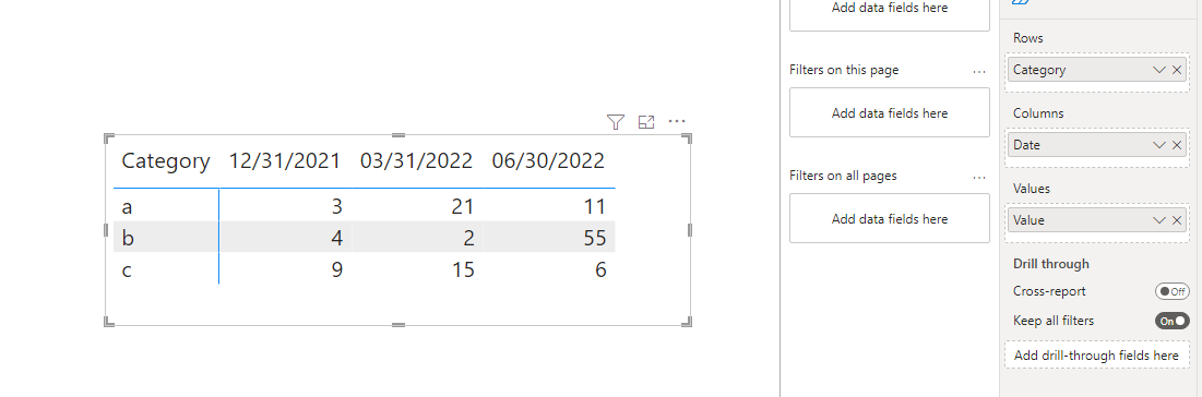 Solved: Display Matrix - Microsoft Fabric Community