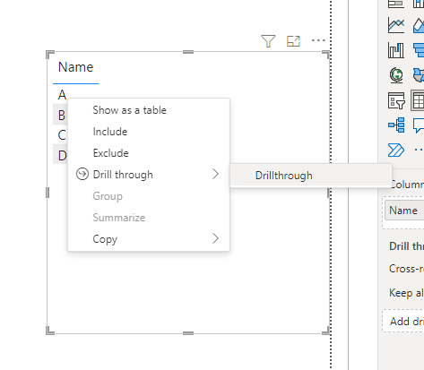 Solved: Selective filters on drill through table - Microsoft Fabric ...