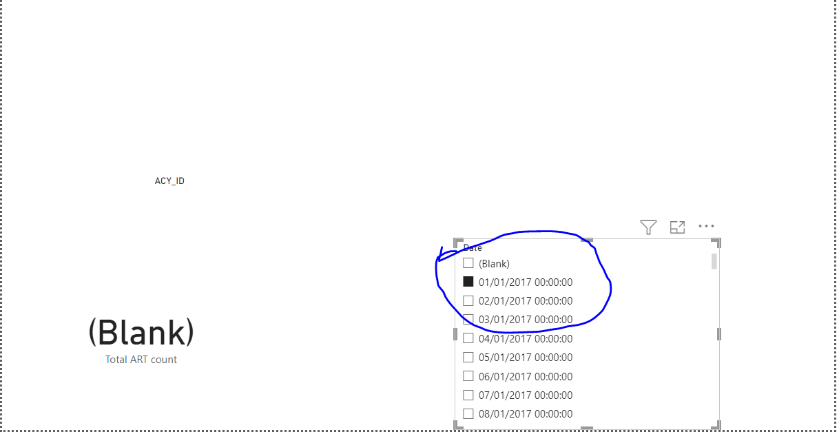 Issue with the date dimension table on slicer - Microsoft Fabric Community