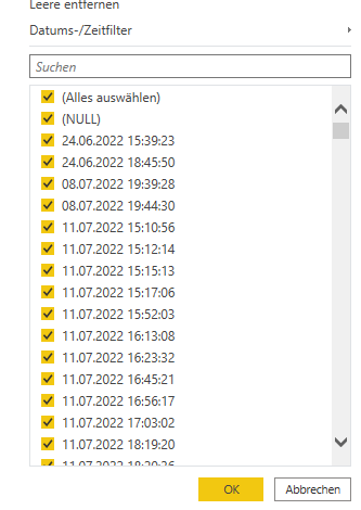 Null Values in Date Column - Microsoft Fabric Community
