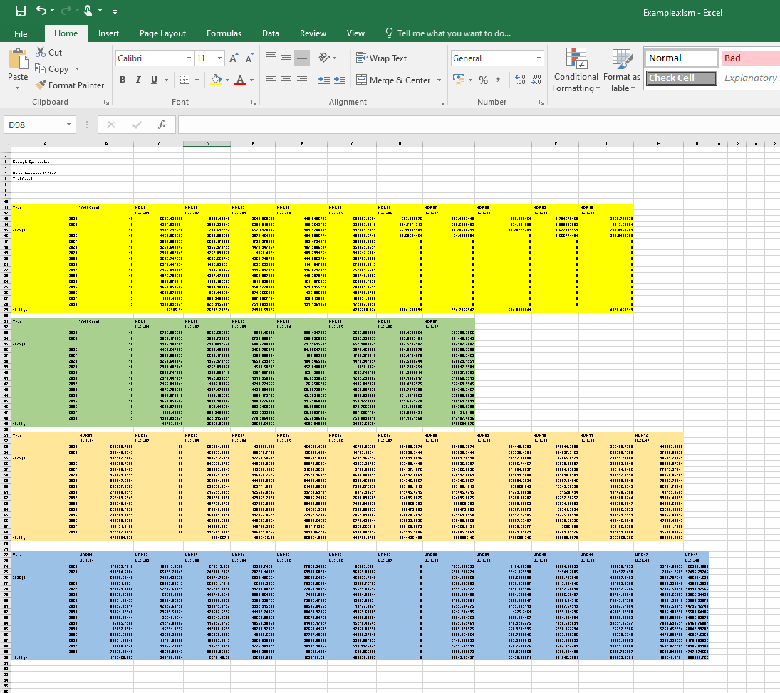 Reading a range of an Excel Sheet on a folder of f... - Microsoft ...