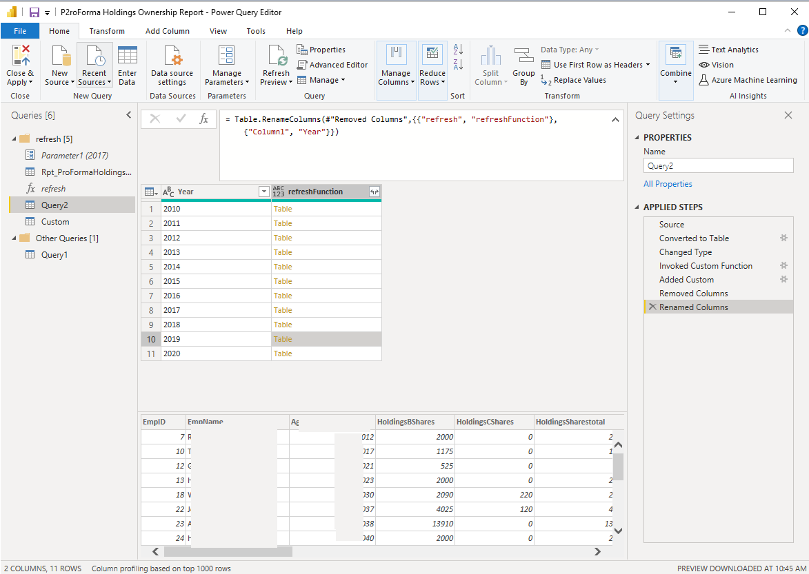 How to show table visual inside another table vis... - Microsoft Fabric ...