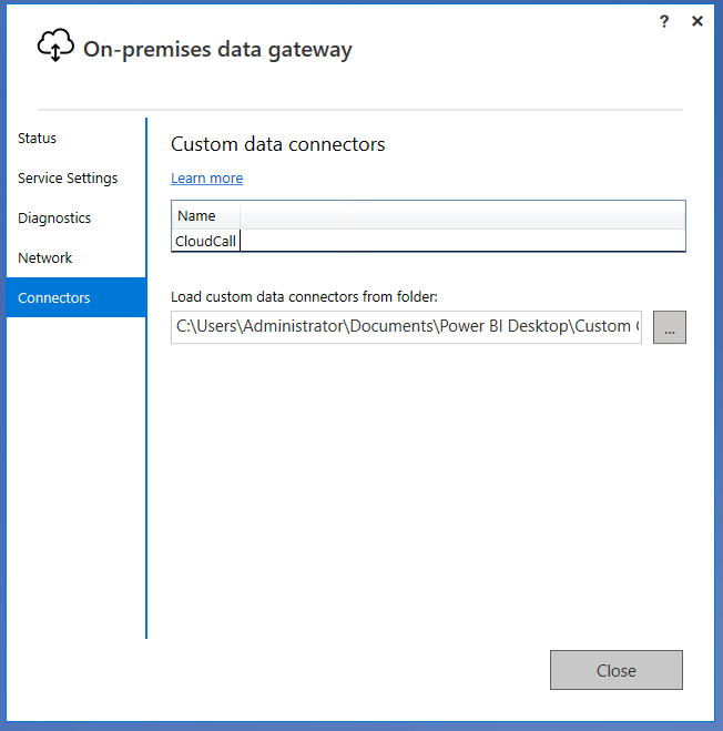 Adding Custom Data Connector Troubles - Microsoft Fabric Community
