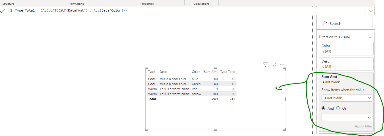 Solved: Problems using the ALL() function - Microsoft Fabric Community