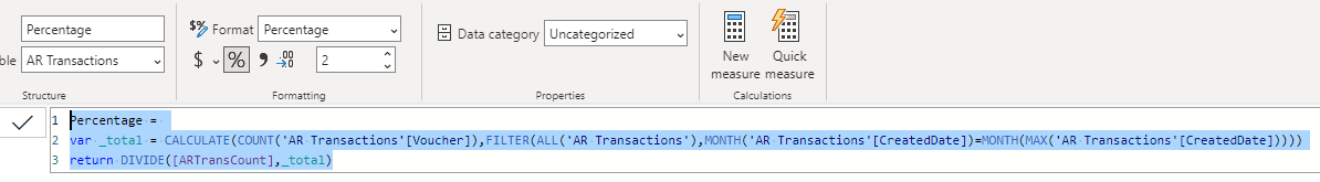 Solved: Matrix visual - using a row total in a calculation - Microsoft ...