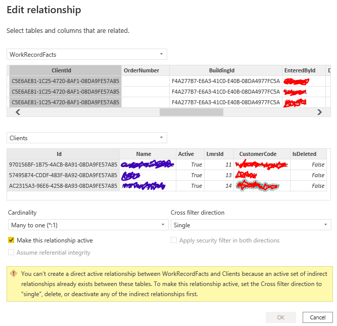 Solved: Create a direct active relationship - Microsoft Fabric Community