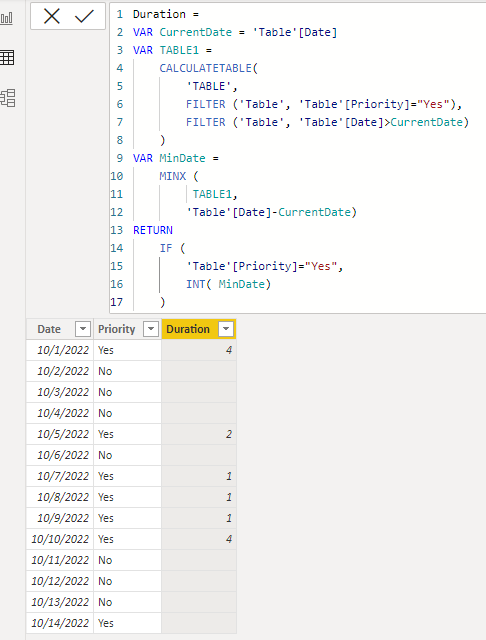 Time between two dates based on criteria - Microsoft Fabric Community