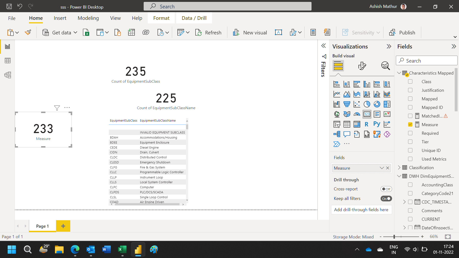 Solved: Get sum of same items in 2 columns - Microsoft Fabric Community