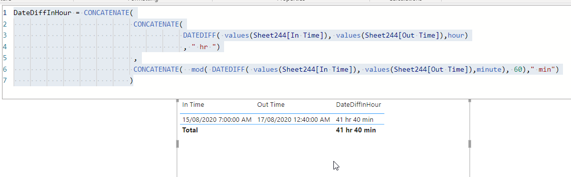 Solved: How to find difference between two dates in hours. - Microsoft ...