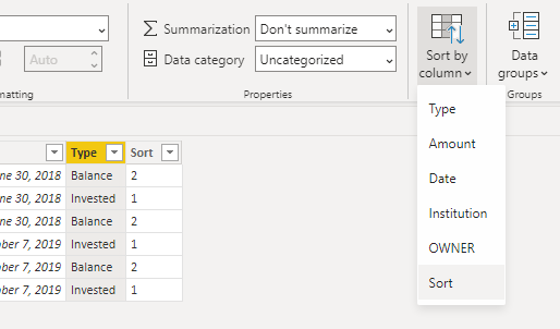 Solved: Change of column sorting - Microsoft Fabric Community
