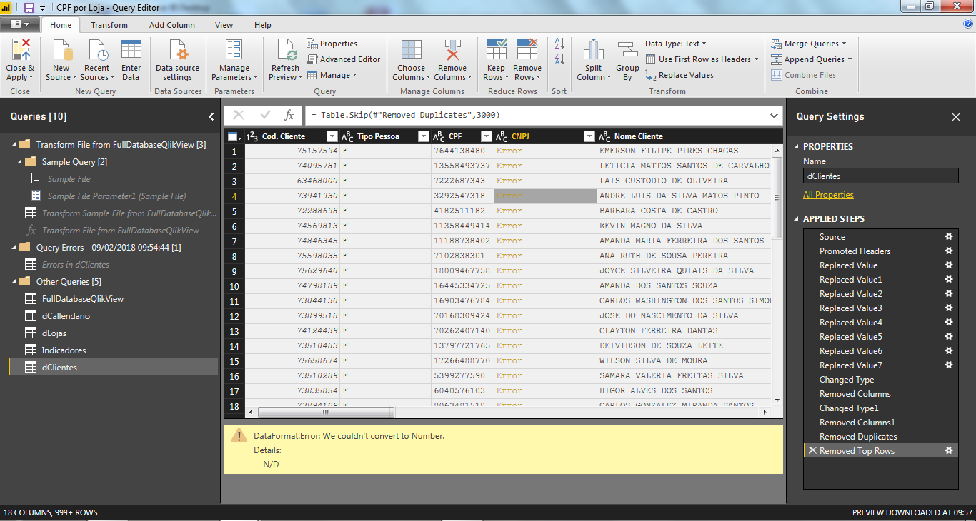 Solved: Error in column format - Microsoft Fabric Community