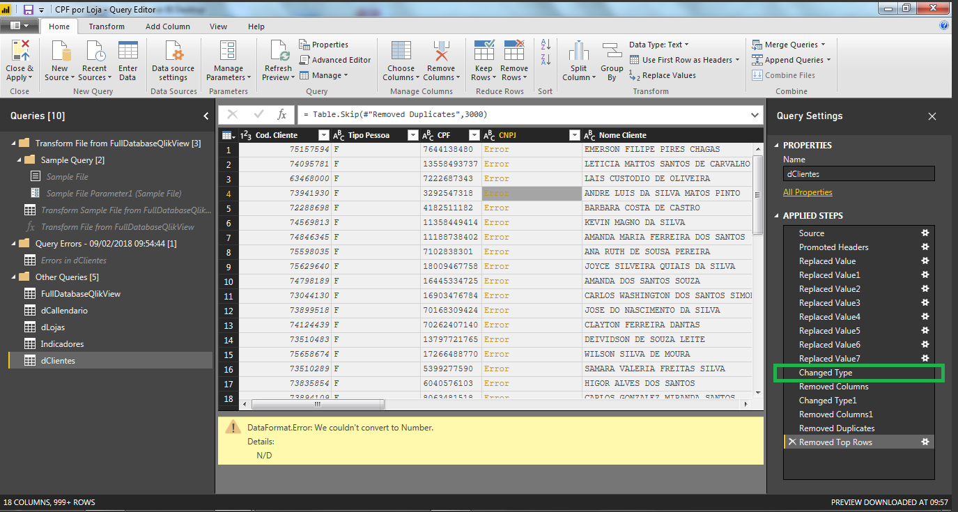 Solved: Error in column format - Microsoft Fabric Community