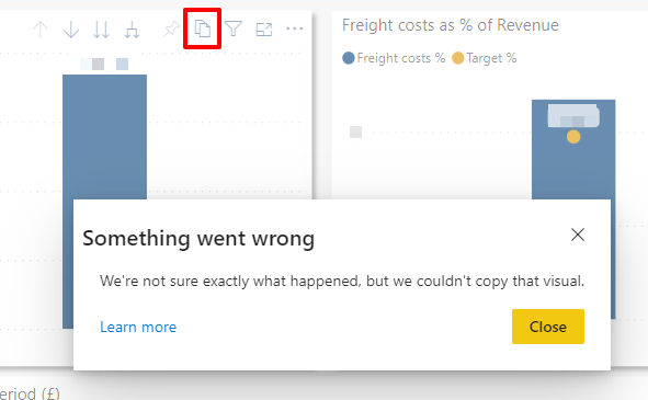 Copy Visual as image not working - something went ... - Microsoft ...