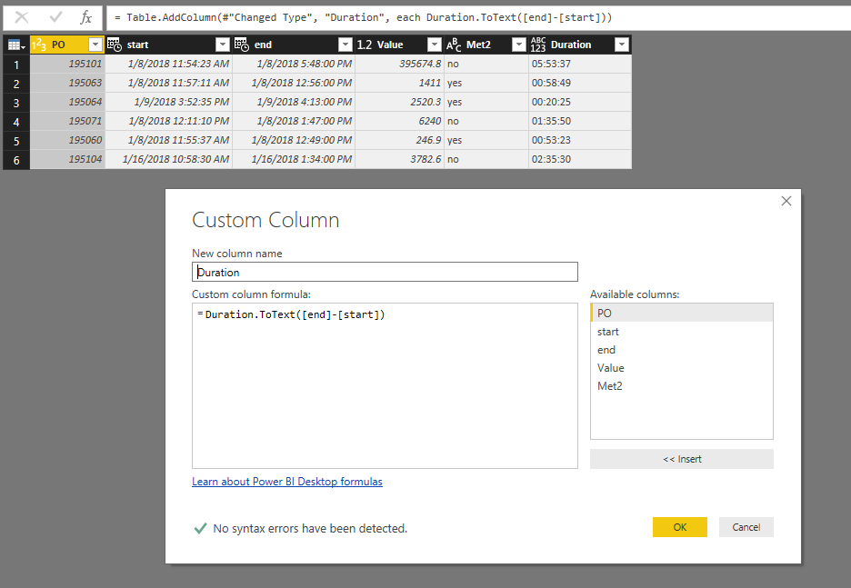 Solved: Excel formula to power BI - Microsoft Fabric Community