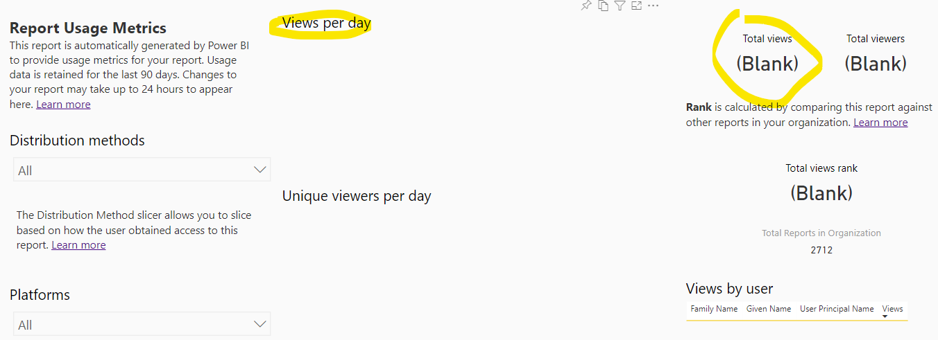 How to see OVERALL usage BI metrics (not per day)? - Microsoft Fabric ...