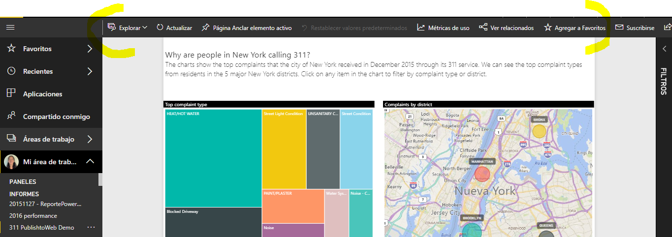Report options not visible in Power BI Service - Microsoft Fabric Community