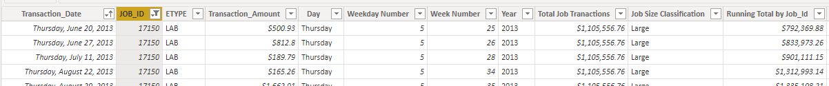 Solved: Sum parts of a column based on a different column - Microsoft ...