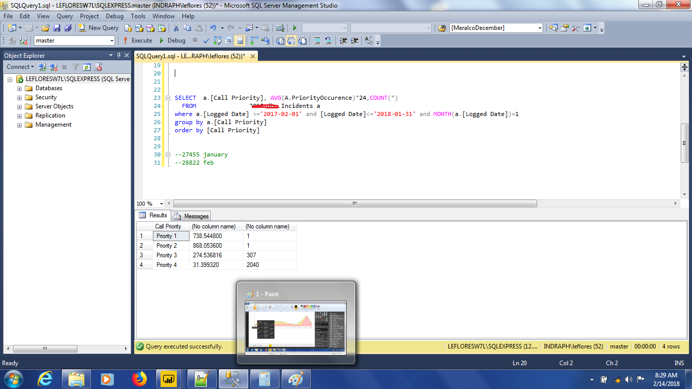Result of filter is different in SQL Server and Po... - Microsoft ...