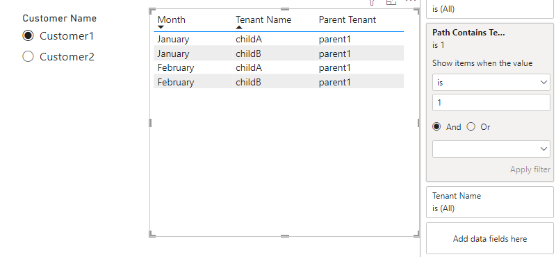 Re: Find all children based on selected parent sli... - Microsoft ...