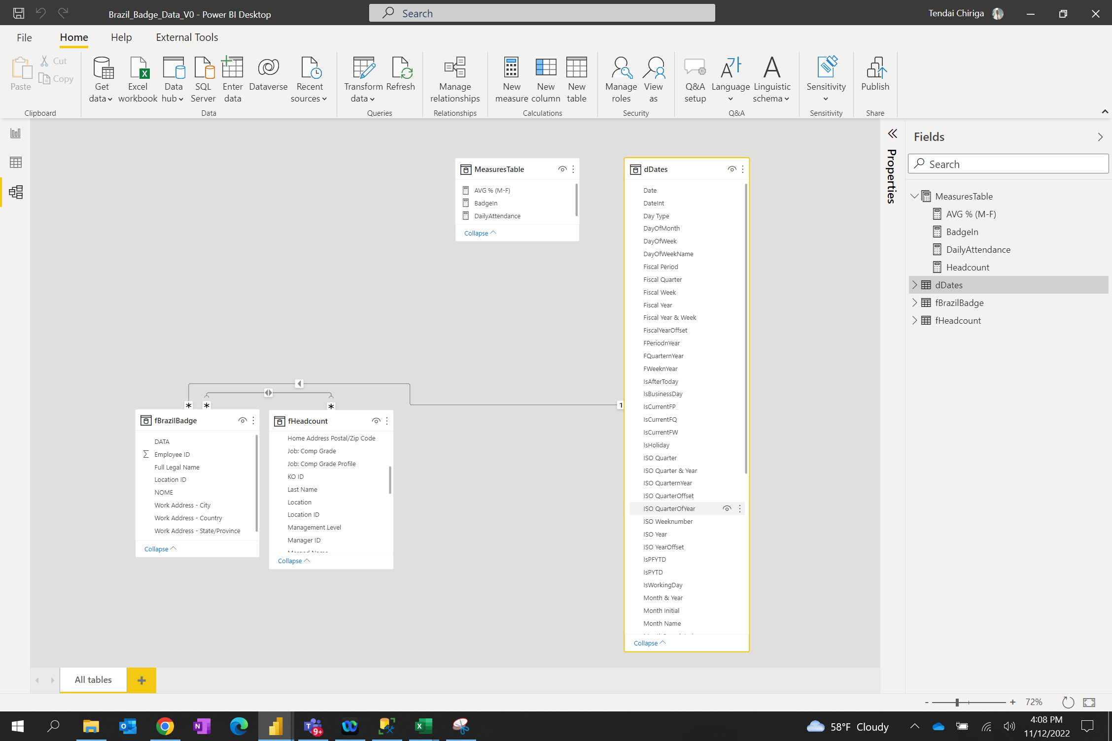Date table DAX Help - Microsoft Fabric Community