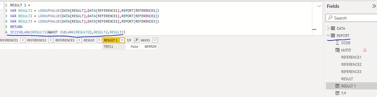 Lookup reference multiple columns - Microsoft Fabric Community