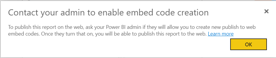Solved: Need help with publish to web - Microsoft Fabric Community